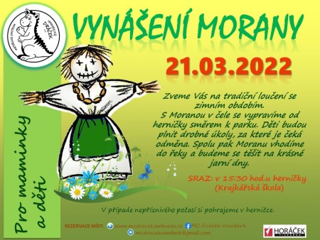 21.3.2022 vynášení Morany